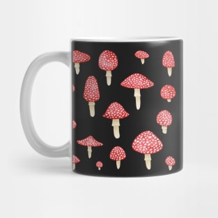 Red Mushrooms Mug